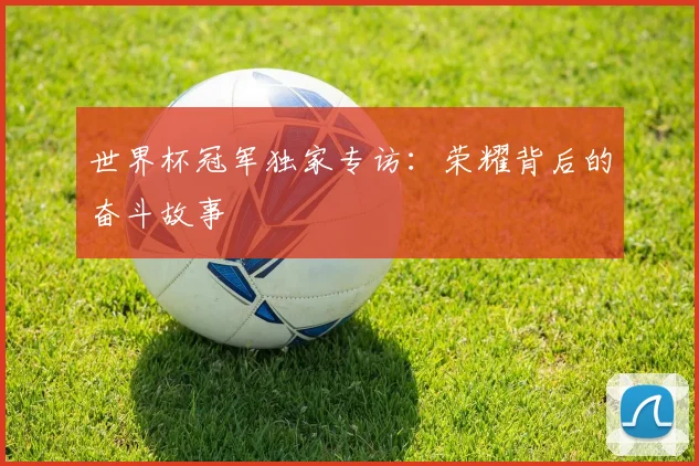世界杯冠军独家专访:荣耀背后的奋斗故事