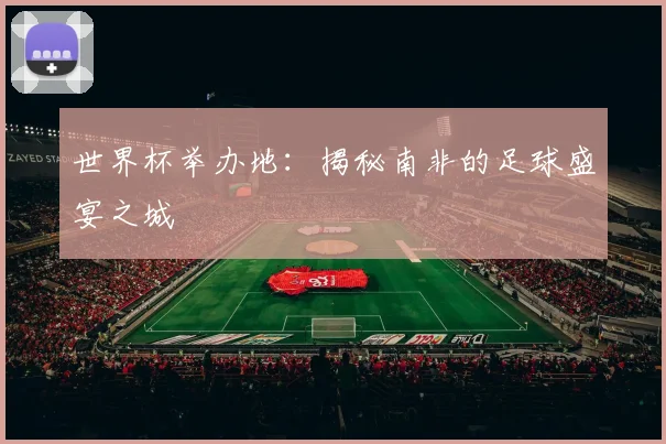 世界杯举办地：揭秘南非的足球盛宴之城